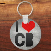I Love CB Sleutelhanger (Voorkant)