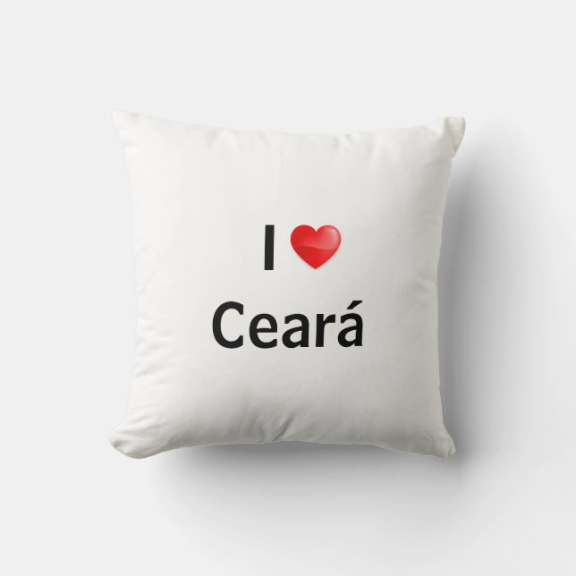 I love Ceará Kussen (Voorkant)
