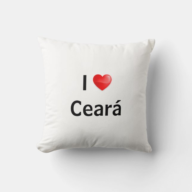 I love Ceará Kussen (Voorkant)