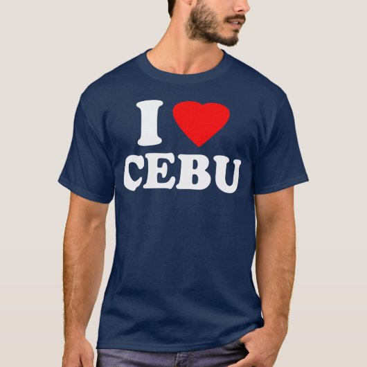 I Love Cebu T-shirt (Voorkant)