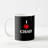 I Love Chad Koffiemok (Links)