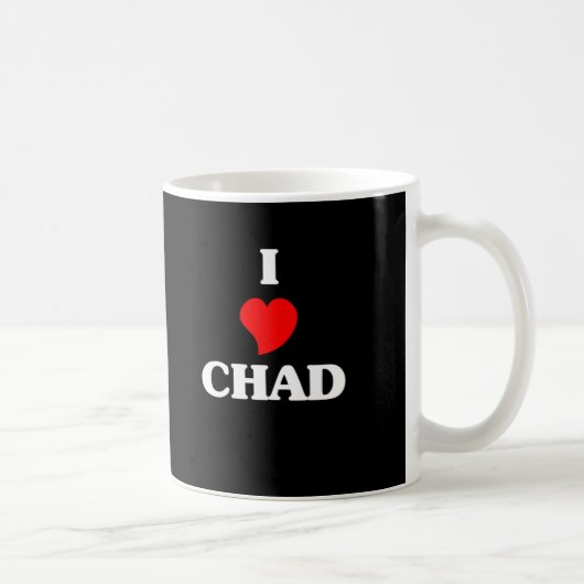 I Love Chad Koffiemok (Rechts)