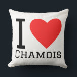I love chamois kussen<br><div class="desc">I love chamois ,  for animal kingdom lovers</div>