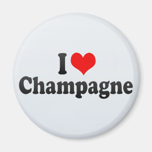 I Love Champagne Magneet