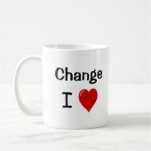 I Love Change - Change I Love Koffiemok (Links)