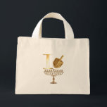I Love Chanukah Bag Mini Tote Bag<br><div class="desc">I Love Chanukah Bag</div>