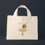I Love Chanukah Bag Mini Tote Bag<br><div class="desc">I Love Chanukah Bag</div>