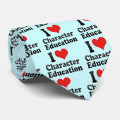 I Love Character Education Stropdas (Opgerold)