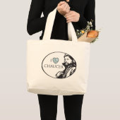 I Love Chaucer Canvas tas (Voorkant (product))
