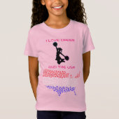 I Love Cheer en het USA T-Shirt (Voorkant)