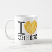 I Love Cheese Koffiemok (Links)