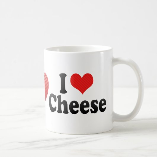 I Love Cheese Koffiemok (Rechts)