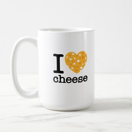 I Love Cheese Koffiemok (Links)