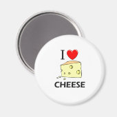 I Love Cheese Magneet (Voorkant / Achterkant)