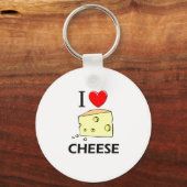 I Love Cheese Sleutelhanger (Voorkant)