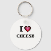 I Love Cheese Sleutelhanger (Voorkant)
