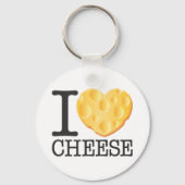 I Love Cheese Sleutelhanger (Voorkant)