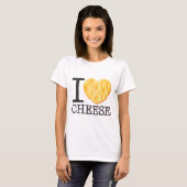 I Love Cheese T-shirt (Voorkant volledig)