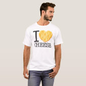 I Love Cheese T-shirt (Voorkant volledig)