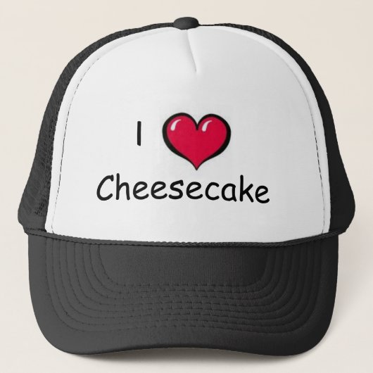 I Love Cheesecake Pet (Voorkant)