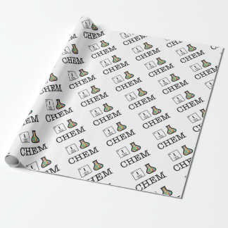 I Love Chemistry Cadeaupapier