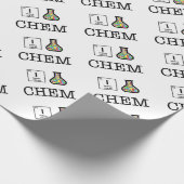 I Love Chemistry Cadeaupapier (Hoek)