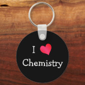 I Love Chemistry Sleutelhanger (Voorkant)