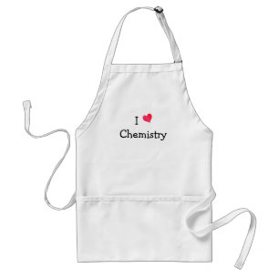 I Love Chemistry Standaard Schort