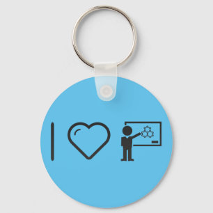 I Love Chemistry Teachers Sleutelhanger