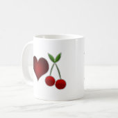 I Love Cherries Koffiemok (Voorkant links)