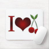 I Love Cherries Muismat (Met muis)