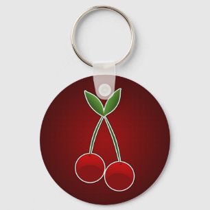 I Love Cherries Sleutelhanger