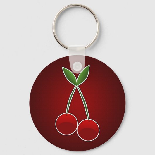 I Love Cherries Sleutelhanger (Voorkant)