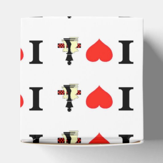 I_Love Chess Bedankdoosjes (Bovenkant)