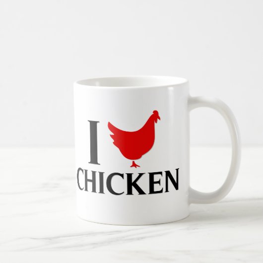 I Love Chicken Koffiemok (Rechts)