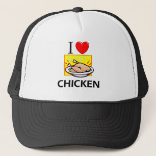 I Love Chicken Trucker Pet