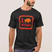 I Love Chicken Wings Buffalo Chicken Wings Chicken T-shirt (Voorkant)