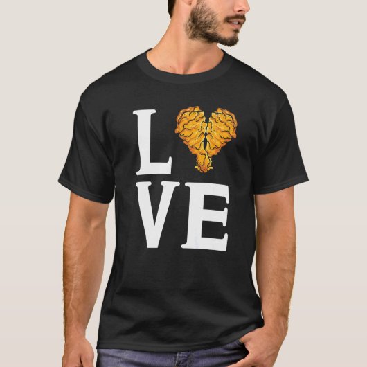 I Love Chicken Wings  Wings T-shirt (Voorkant)