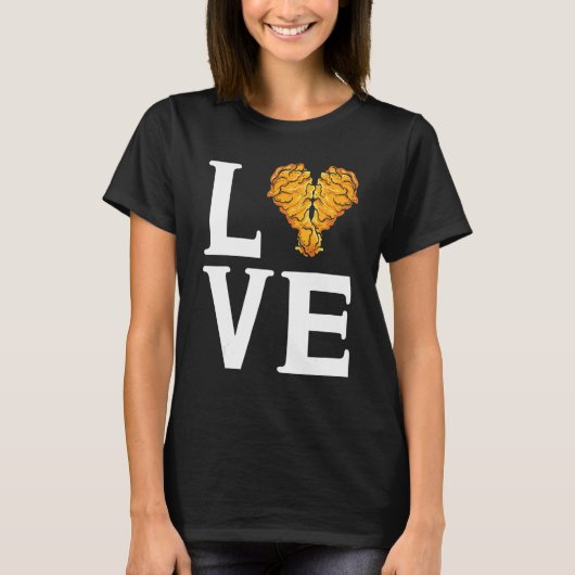I Love Chicken Wings   Wings   T-shirt (Voorkant)