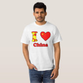 I love China T-shirt (Voorkant volledig)