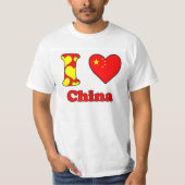 I love China T-shirt (Voorkant)