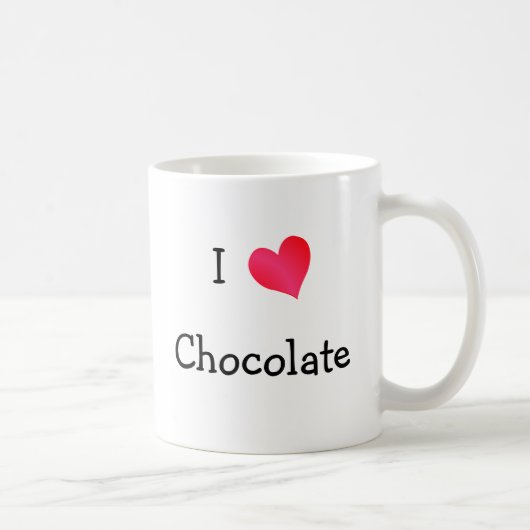 I Love Chocolate Koffiemok (Rechts)