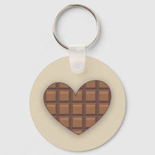 I Love Chocolate Sleutelhanger