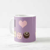 I Love Chocolate truffels Koffiemok (Voorkant links)