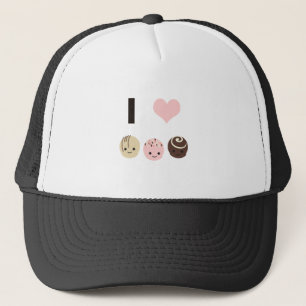 I Love Chocolate truffels Trucker Pet