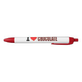 I Love Chocolate Zwarte Inkt Pen (Bodem)