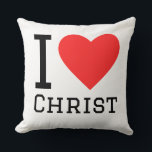 I love Christ Kussen<br><div class="desc">I love Christ ,  for god lovers</div>