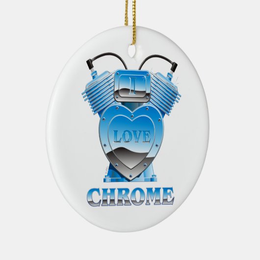 I Love Chrome - Ornament (Rechts)