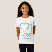 I Love Chromosome 21 T-shirt (Voorkant volledig)