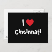 I Love Cincinnati Briefkaart (Voorkant / Achterkant)